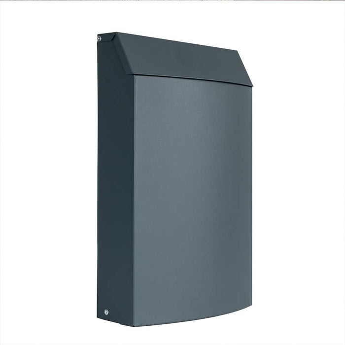 Wall Mounted Minimalistic Lockable Letterbox Wren - Letterbox Supermarket