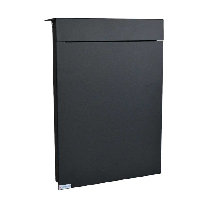 Wall Mounted Outdoor Letterbox Galvanised Steel Tonale - Letterbox Supermarket