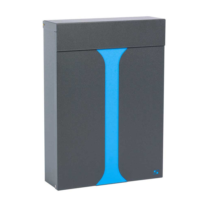 Wall Mounted Post Box External Lockable San Martino - Letterbox Supermarket