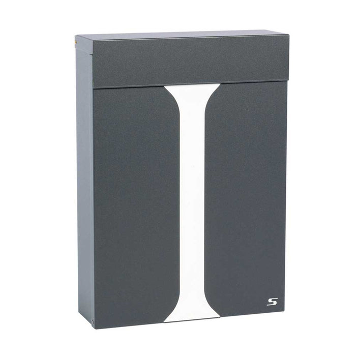 Wall Mounted Post Box External Lockable San Martino - Letterbox Supermarket