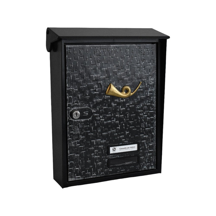 Wall Mounted Post Box External Lockable San Zenone - Letterbox Supermarket