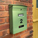 Wall Mounted Post Box Lockable Die - Cast Aluminium Moda Italiana Gioiosa - Letterbox Supermarket