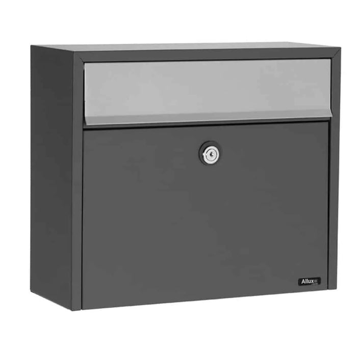 Allux LT150 External Wall Mounted Stainless Steel Letterbox
