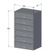 Apartment Post Boxes Communal Anthracite Grey RAL 7016 MTZ Urban Easy - Letterbox Supermarket