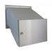 Built In Post Box Telescopic Stainless Steel LDD-241 - Letterbox Supermarket