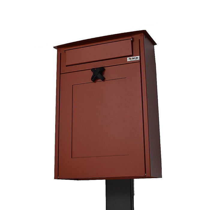 Free Standing Large Post Box Lockable - Albert - Letterbox Supermarket