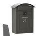 Free Standing Large Post Box Lockable - Albertina - Letterbox Supermarket