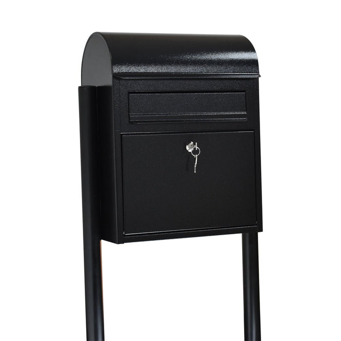 Free Standing Outdoor Post Box Powder Coated Master - Letterbox Supermarket