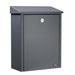 Free Standing Post Box Lockable Powder Coated Allux 200 - Letterbox Supermarket