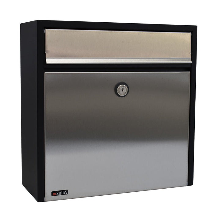 Free Standing Post Box Lockable Powder Coated Allux 250 - Letterbox Supermarket