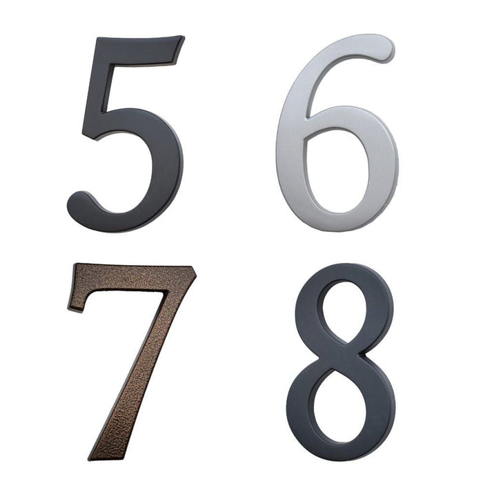 Large House Numbers - 190 mm - Letterbox Supermarket