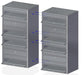 Letterboxes for Apartments Lockable Free Standing Standard E1 Urban Easy - Letterbox Supermarket