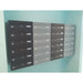 Letterboxes for Apartments Wall Mounted Light Grey RAL 7040 E1 Urban Easy - Letterbox Supermarket