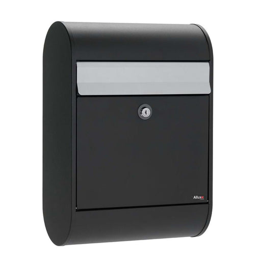 Lockable Post Box Wall Mounted Galvanised Steel Allux 5000 - Letterbox Supermarket