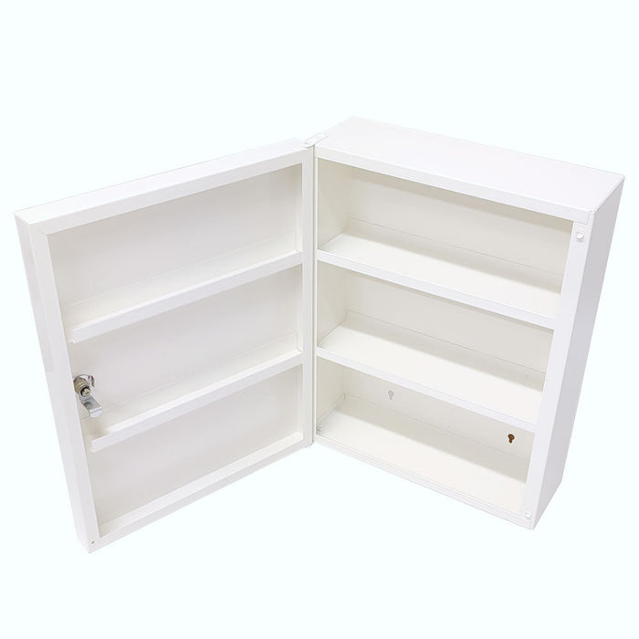 Medicine Cabinet in White Wall Mounted - Letterbox Supermarket