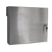 Outdoor Letterbox for Gates & Fences Polished Stainless Steel LAD-050 - Letterbox Supermarket