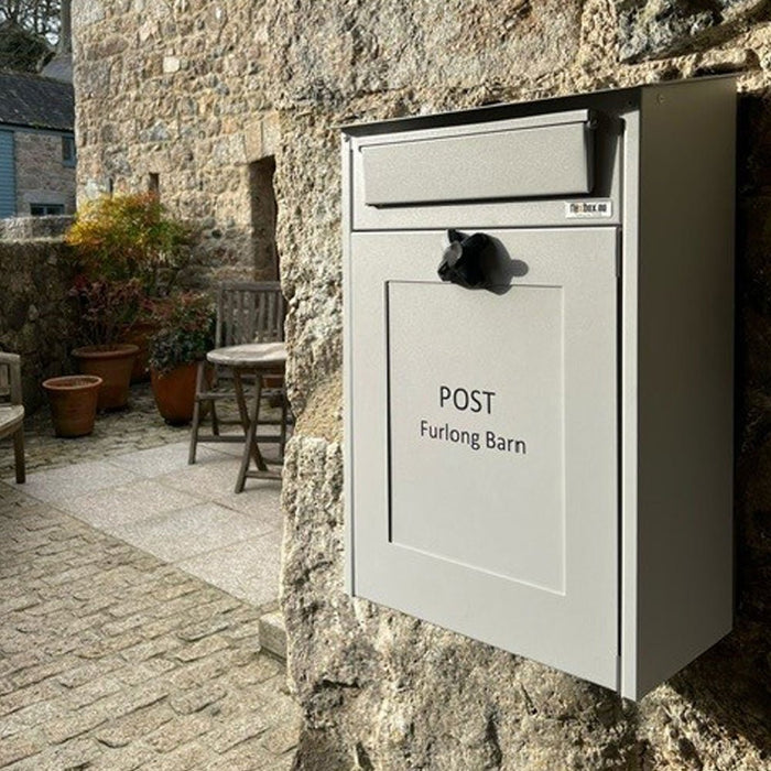 Outdoor Personalized Wall Mounted Post Box Albert - Letterbox Supermarket