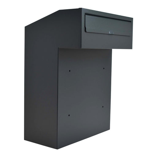 Outdoor Post Box for Gates and Fence Mounting Rear Access Lockable W3-2 - Letterbox Supermarket