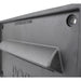 Outdoor Post Box for Gates and Fence Mounting Rear Access Lockable W3-2 Nero - Letterbox Supermarket