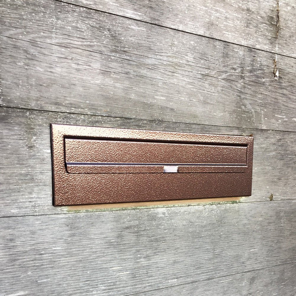 Outdoor Post Box for Gates and Fence Mounting Rear Access Lockable W3