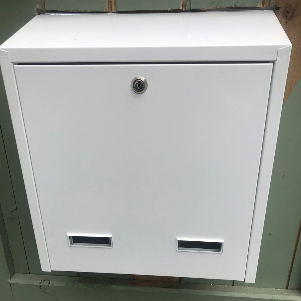Outdoor Post Box for Gates and Fence Mounting Rear Access Lockable W3