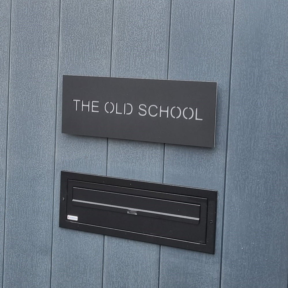 Outdoor Post Box for Gates and Fence Mounting Rear Access Lockable W3