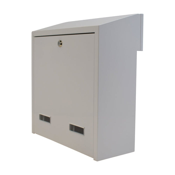 Outdoor Post Box for Gates and Fence Mounting Rear Access Lockable W3-3 - Letterbox Supermarket