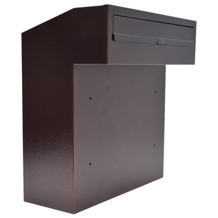 Outdoor Post Box for Gates and Fence Mounting Rear Access Lockable W3-4 - Letterbox Supermarket