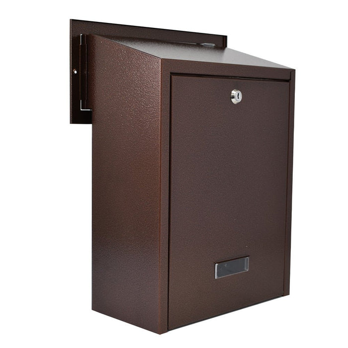 Outdoor Post Box for Gates and Fence Mounting with Trim Rear Access W3-1 - Letterbox Supermarket