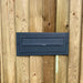 Outdoor Post Box for Gates and Fence Mounting with Trim Rear Access W3-2 - Letterbox Supermarket