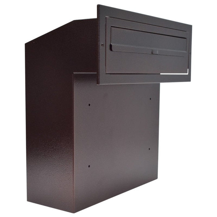 Outdoor Post Box for Gates and Fence Mounting with Trim Rear Access W3-4 - Letterbox Supermarket