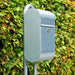 Outdoor Post Box Free Standing Allux 6000 - Letterbox Supermarket
