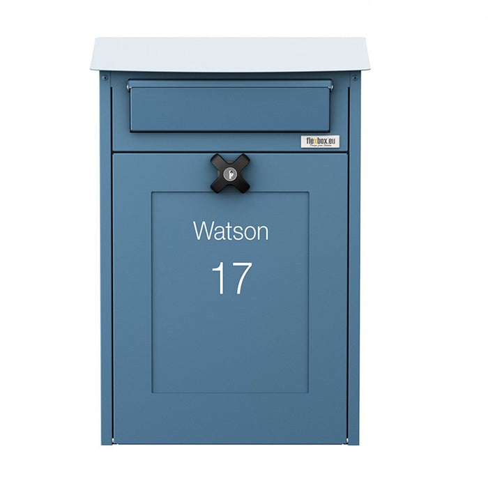 Outdoor Wall Mounted Post Box Albert - Letterbox Supermarket