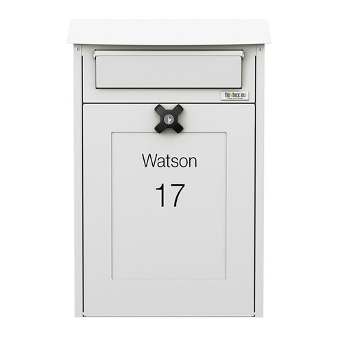 Outdoor Wall Mounted Post Box Albert - Letterbox Supermarket