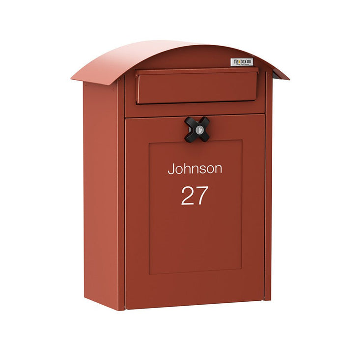 Outdoor Wall Mounted Post Box Albertina - Letterbox Supermarket