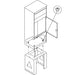 Parcel Box Mounting Stand Allux - Letterbox Supermarket