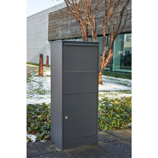 Parcel Letterbox High Capacity Front Access Free Standing Allux 800L - Letterbox Supermarket