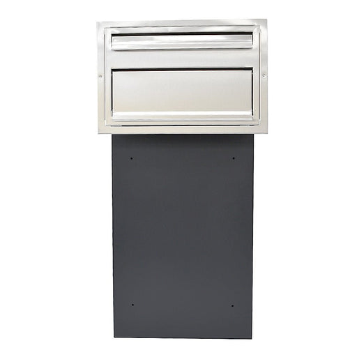 Parcel Letterbox High Capacity Lockable with Stainless Steel Front Sigma - Letterbox Supermarket