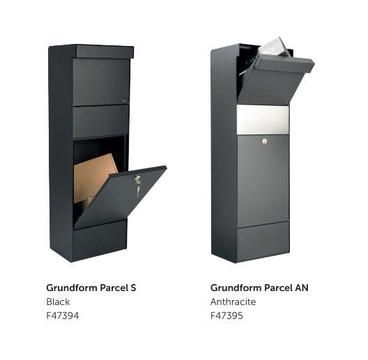 Parcel Letterbox Lockable High Capacity Allux Grundform - Letterbox Supermarket