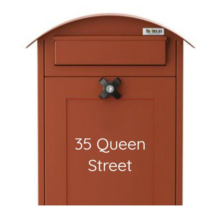 Personalised Numbers & Text for Post & Parcel Boxes - Letterbox Supermarket