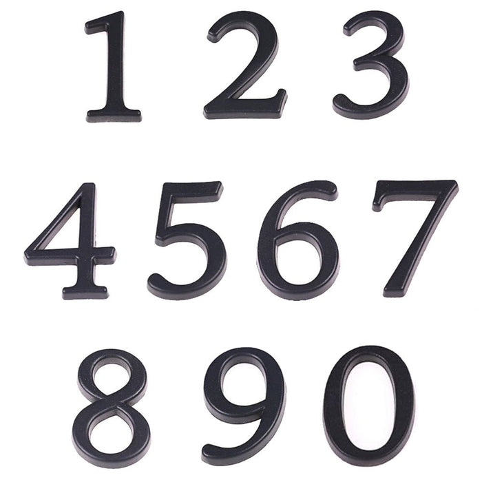 Self Adhesive Numbers - Small 50 mm - Letterbox Supermarket