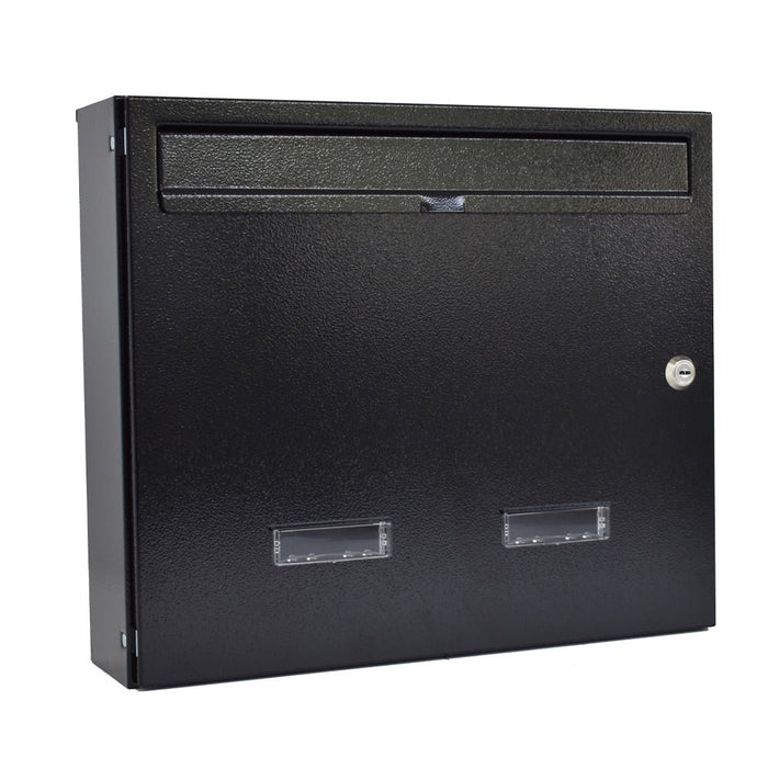 Wall Mounted External/Internal Post Box Galvanised Steel W4 Urban Easy - Letterbox Supermarket