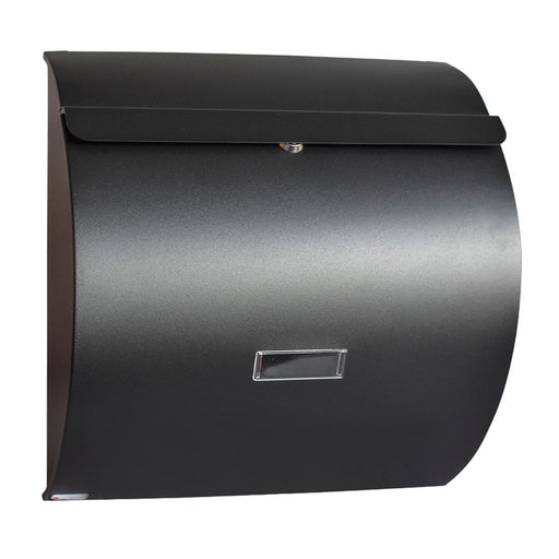 Wall Mounted Letterbox Lockable Outdoor Galvanised Steel WA1 - Letterbox Supermarket