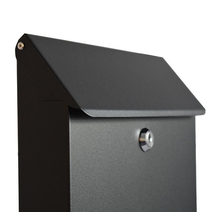 Wall Mounted Letterbox Lockable Outdoor SDG Model - Letterbox Supermarket