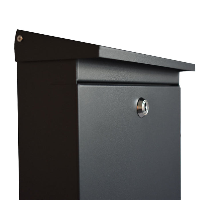 Wall Mounted Letterbox Lockable Outdoor SDG1 Model - Letterbox Supermarket