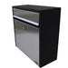 Wall Mounted Post Box Lockable Powder Coated Allux 250 - Letterbox Supermarket