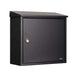 Wall Mounted Post Box Lockable Powder Coated Allux 400 - Letterbox Supermarket