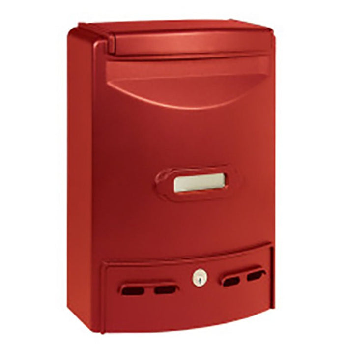 Wall Mounted Post Box Weather and Rust Resistant Die-Cast Aluminium Europa Maxi - Letterbox Supermarket